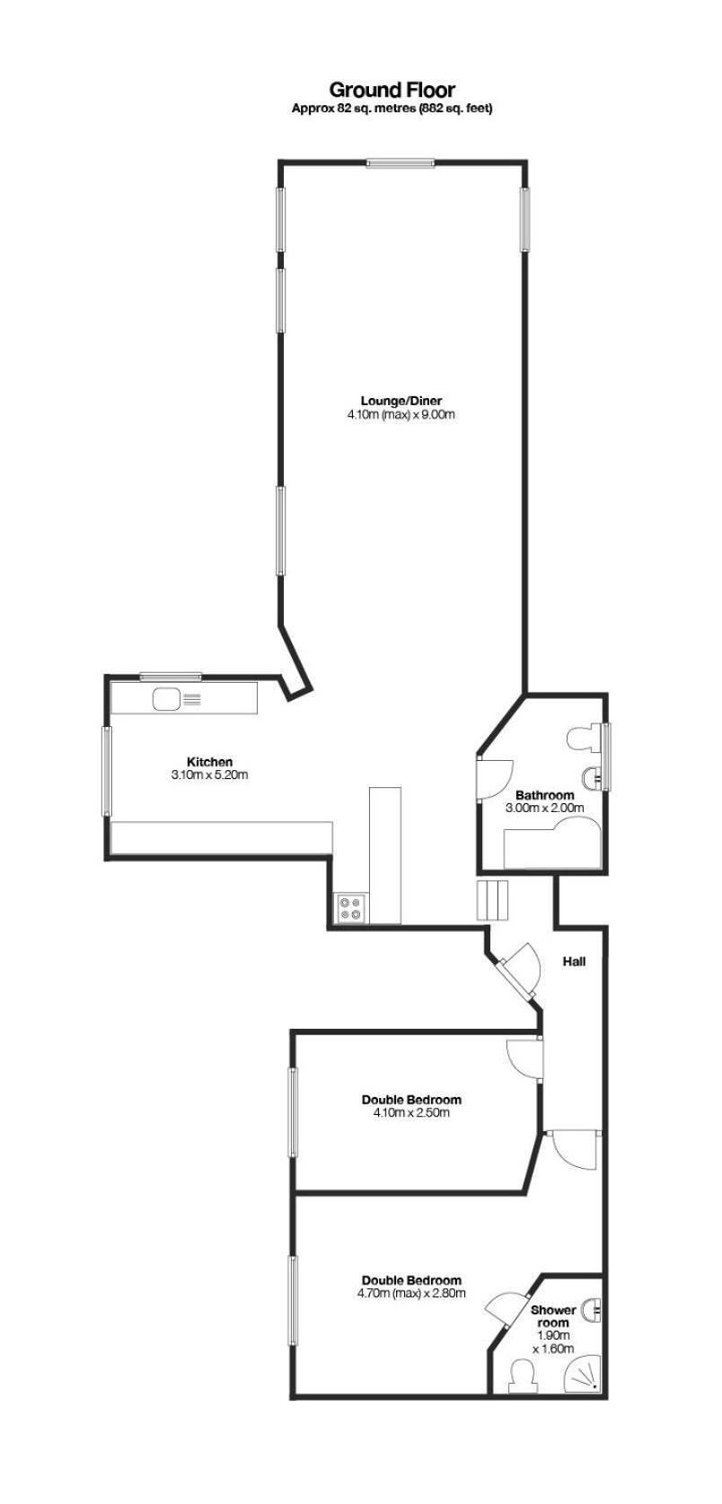 Trevail Penthouse St. Ives Exterior foto